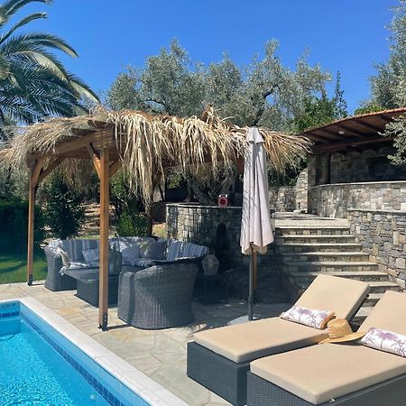 Villa Olive Áno Lekhónia Exterior foto